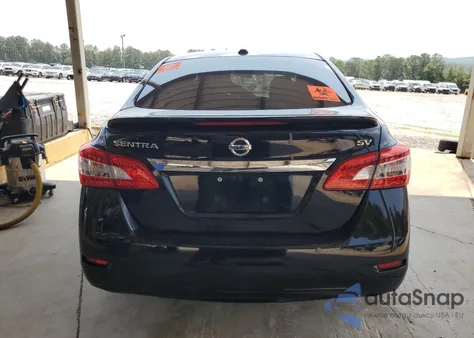 2015 Nissan Sentra S из США, поврежденный, VIN 3N1AB7AP9FL694026